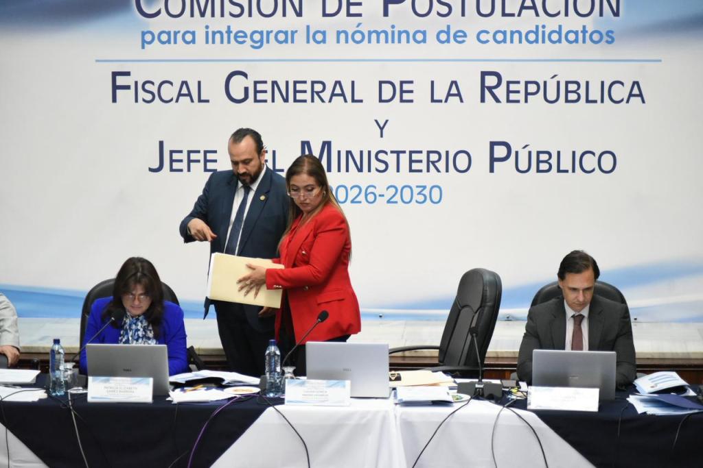 Expediente de Marco Antonio Villeda genera distintas reacciones entre comisionados que definirá nómina para Fiscal General del MP. Foto La Hora: José Orozco