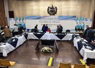 La elección de fiscal general entra este día en la fase final en medio de una serie de amparos y denuncias. Foto La Hora: José Orozco