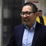 El Juzgado Quinto Penal volvió a suspender la audiencia de reparación digna en contra de Melvin Quijivix, quien sigue sin resolver su situación. Foto La Hora: Daniel Ramírez