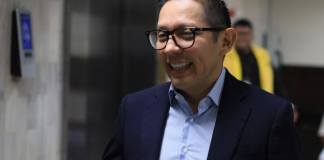 El Juzgado Quinto Penal volvió a suspender la audiencia de reparación digna en contra de Melvin Quijivix, quien sigue sin resolver su situación. Foto La Hora: Daniel Ramírez