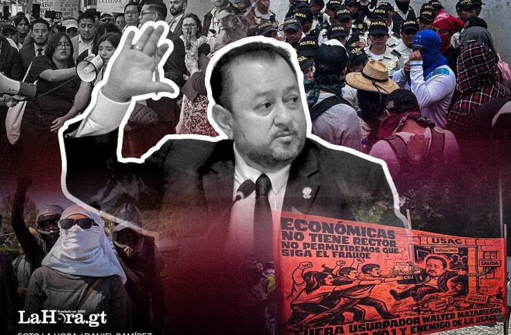 Pese al rechazo de gran parte de la comunidad universitaria, este 8 de abril se oficializó la reelección de Walter Mazariegos como rector de la Usac.