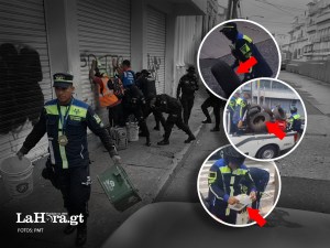 Con apoyo de drones, la PMT retira a aparta parqueos en zonas 1, 2 y 3 durante operativos por Semana Santa