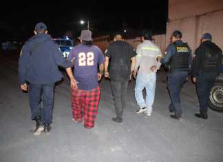 Capturan a presuntos robafurgones en Palín, Escuintla.