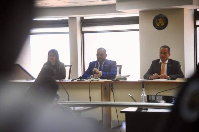 La Cámara de Amparos y Antejuicios anuló ordenes emitidas por la Sala Tercera Penal en el caso Acuerdos Fraudulentos por considerarlas ilegales. Foto La Hora: Daniel Ramírez