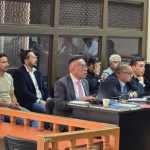 El Juzgado de Mayor Riesgo B aplazó un día más la audiencia de etapa intermedia en contra de 5 implicados en el secuestro de Julio Martínez Murillo. Foto La Hora: Sergio Osegueda