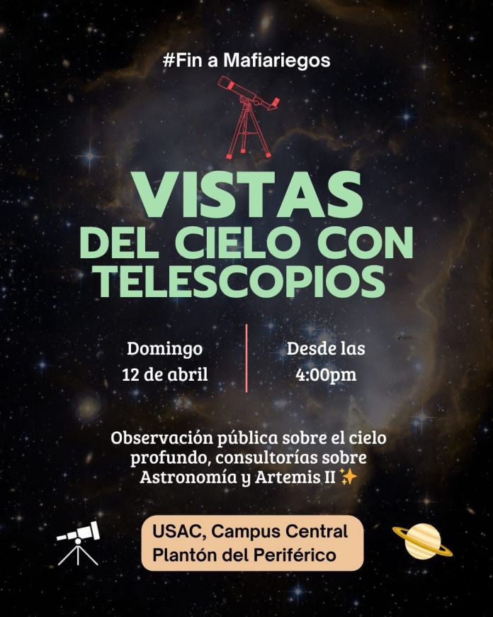 Estudiantes siguen en plantón contra «fraude» de Mazariegos y anuncian observación astronómica