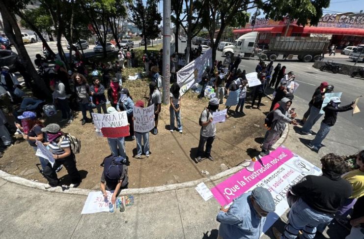 El anuncio del inicio de actividades normales este 10 de abril fue anunciado en la página oficial de la Usac. Foto La Hora: José Orozco