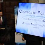 La Comisión de Postulación dejó fuera del proceso de selección al ministro de gobernación, Marco Antonio Villeda. Foto La Hora; Daniel Ramírez