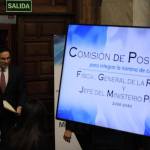 El Organismo Judicial tiene desde hace un mes una solicitud de permiso del ministro de gobernación para ampliar su excedencia, pero estos no la han conocido. Foto La Hora: Daniel Ramírez