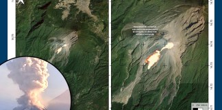 La madrugada de este 28 de abril, el volcán Santiaguito entró en fase eruptiva y ha hecho que entidades tomen precauciones.