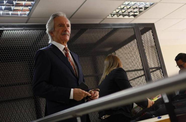 Por una recusación que la Sala Tercera Penal no ha resuelto desde hace año y medio, el proceso contra José Rubén Zamora se ha detenido. Foto La Hora: Daniel Ramírez