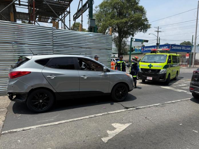 Ataque armado en la zona 9 deja herida a una mujer. Foto La Hora: CBM