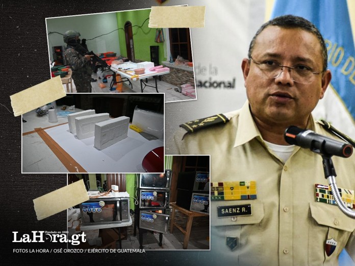 El narcolaboratorio ubicado en San Marcos operaba en tres casas conectadas para elaborar toda la producción de cocaína.