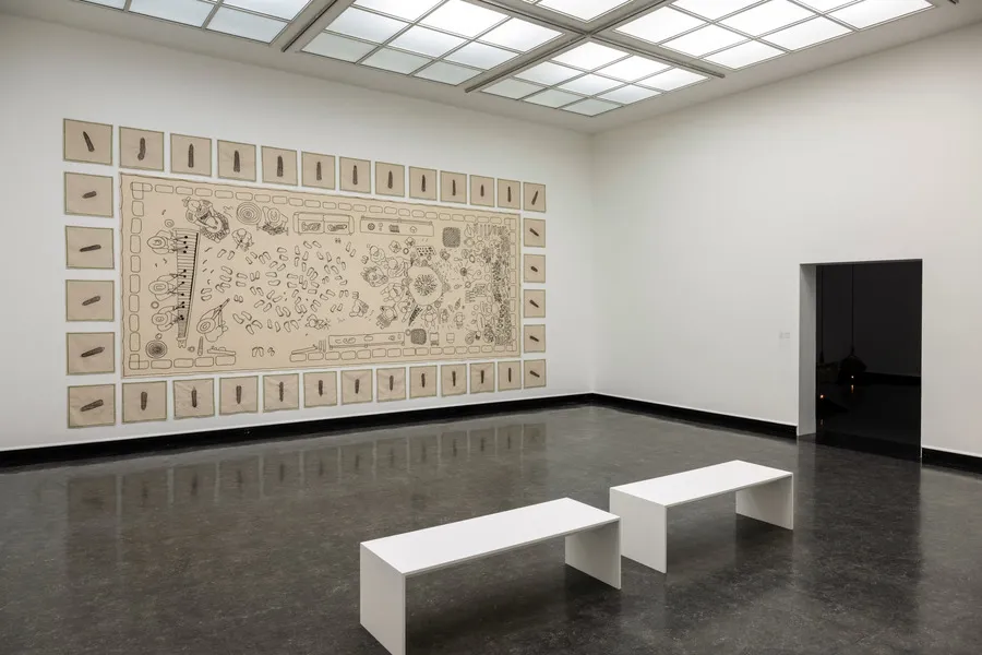 Ni musmut de Edgar Calel en Bergen Kunsthall (Noruega). Foto La Hora: Thor Brødreskift