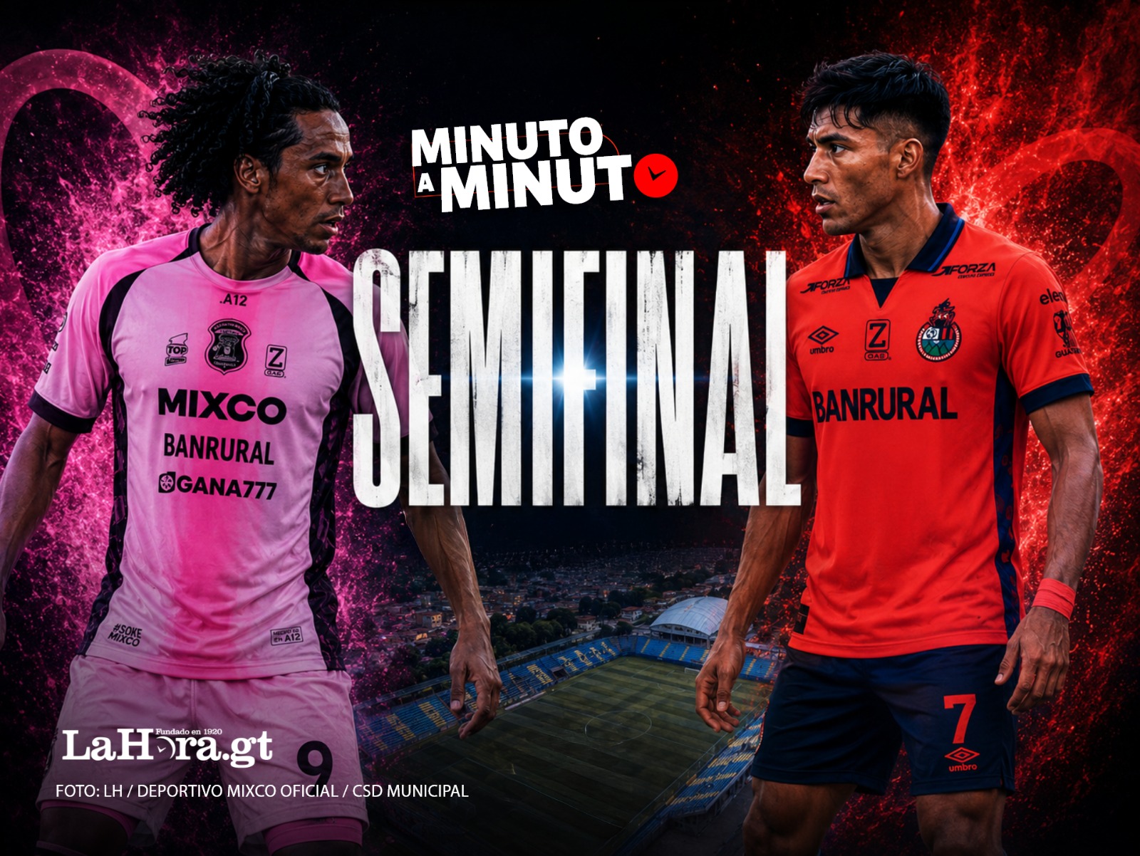 En vivo: Municipal llega con ventaja sobre un Mixco que lucha en busca del pase a la final