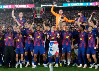 Barcelona se impone como campeón de España tras derrotar 2-0 al Real Madrid