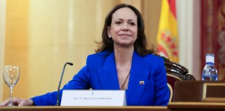 María Corina Machado: «Seré candidata» en unas «elecciones limpias y libres» en Venezuela Foto de archivo de la líder opositora venezolana María Corina Machado. Foto La Hora: EFE