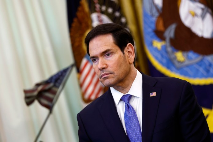 Archivo del secretario de Estado de Estados Unidos, Marco Rubio. Foto La Hora: EFE