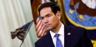 Archivo del secretario de Estado de Estados Unidos, Marco Rubio. Foto La Hora: EFE