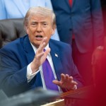 Foto de archivo del presidente de EE.UU., Donald Trump. Foto La Hora: EFE