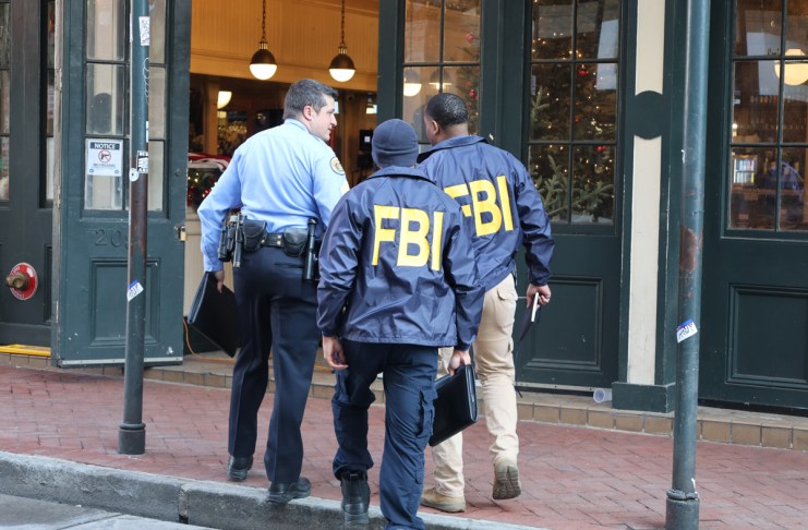Imagen de archivo de agentes del FBI. Foto La Hora: EFE