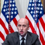 Imagen de archivo del vicejefe de Gabinete de la Casa Blanca, Stephen Miller. Foto La Hora: EFE