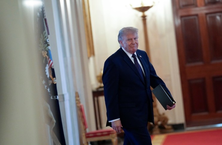 Archivo del presidente de Estados Unidos, Donald Trump. Foto La Hora: EFE