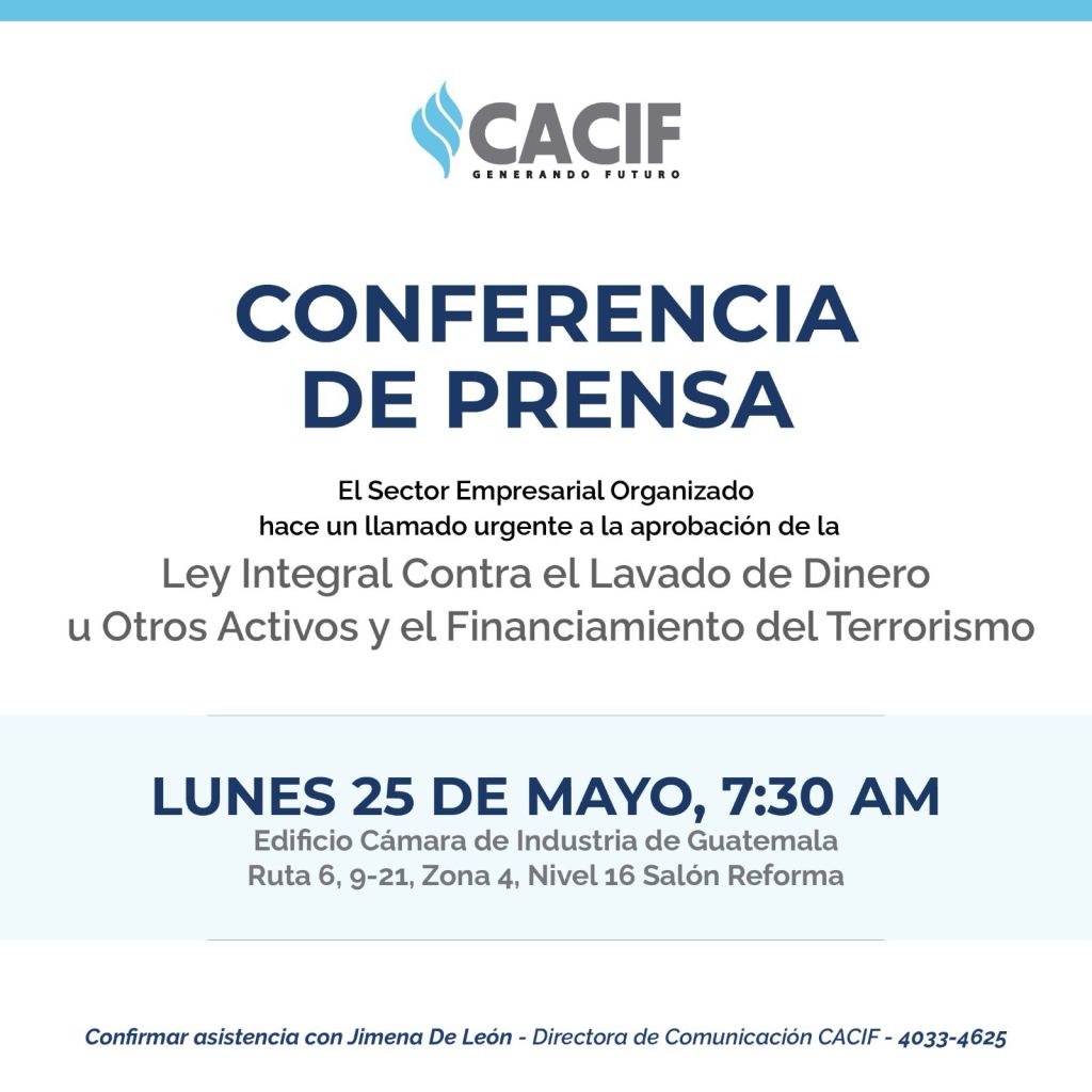 Comunicado del CACIF