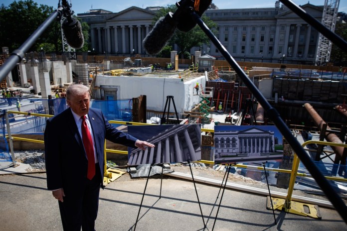 Archivo del presidente de Estados Unidos, Donald Trump. Foto La Hora: EFE