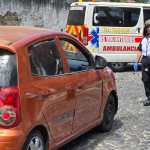 Ataque armado en Antigua Guatemala. Foto La Hora: CVB.