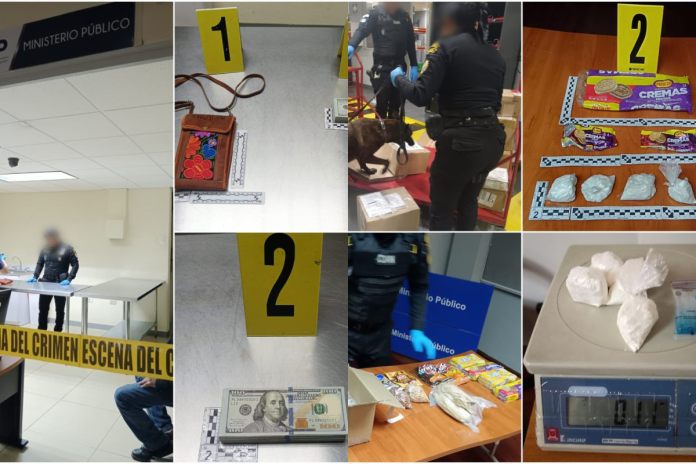 Capturan a viajero con más de USD11 mil sin declarar y decomisan cocaína en La Aurora.