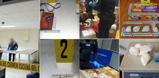 Capturan a viajero con más de USD11 mil sin declarar y decomisan cocaína en La Aurora.