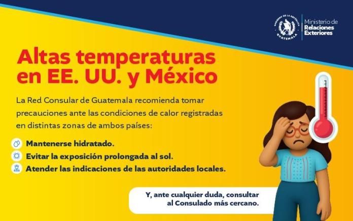 Alerta por altas temperaturas en Estados Unidos y México. Arte La Hora: Minex