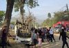 Accidente de tránsito en Rabinal, Baja Verapaz. Foto La Hora: CBV