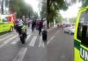 Accidente de tránsito múltiple registrado en la zona 9 capitalina. Foto La Hora: Captura de Pantalla