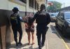 Alias "Chikys" capturada cuando pretendía visitar a su pareja en la Granja Penal Canadá. Foto La Hora: PNC