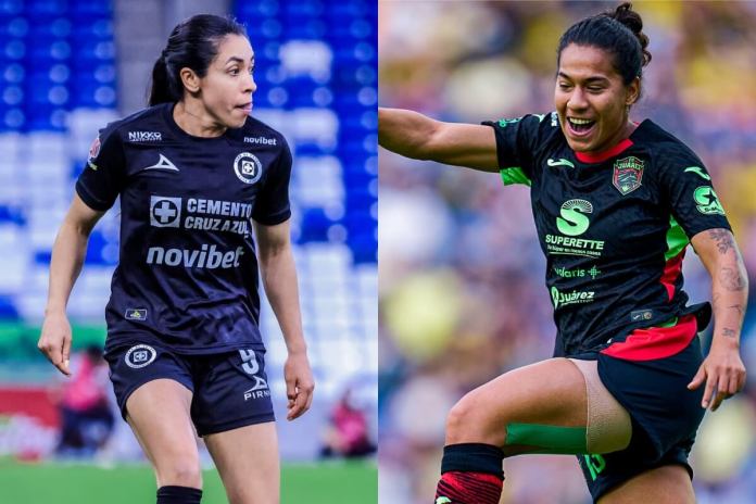 Ana Lucía Martínez y Aisha Solórzano, futbolistas guatemaltecas de Cruz Azul y Club Juárez, fueron nominadas al premio como Mejor Jugadora de la Liga MX.