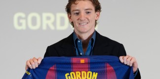 El FC Barcelona hizo oficial el fichaje del delantero inglés Anthony Gordon, procedente del Newcastle United.