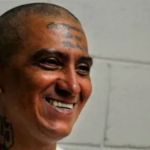 Archivo del lider pandillero el Viejo Lin en un centro penitenciario de El Salvador. Foto La Hora: Insight Crime