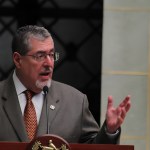 El presidente Bernardo Arévalo reveló más detalles sobre "la solicitud" de Guatemala para apoyo de EE. UU. para el combate al narcotráfico. Foto La Hora: Kenneth Jordan