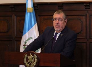Archivo del presidente Bernardo Arévalo durante conferencia de prensa. Foto La Hora: José Orozco