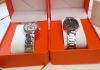 Los 600 relojes destruidos por supuesta falsificación de marcas. Foto La Hora: MP.
