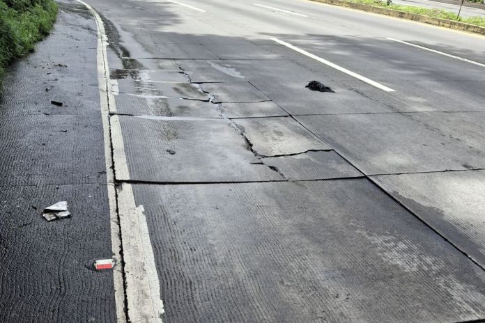 Trabajos en carretera Mixco-San Juan Sacatepéquez iniciarán este miércoles. Foto La Hora: CIV.