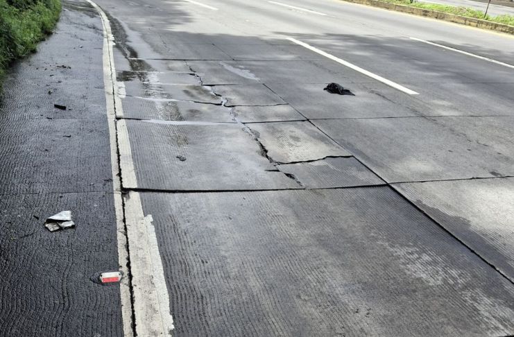 Trabajos en carretera Mixco-San Juan Sacatepéquez iniciarán este miércoles. Foto La Hora: CIV.