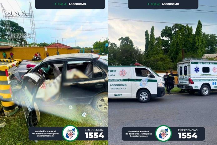 Accidente en ruta Cito Zarco deja dos fallecido y una persona herida