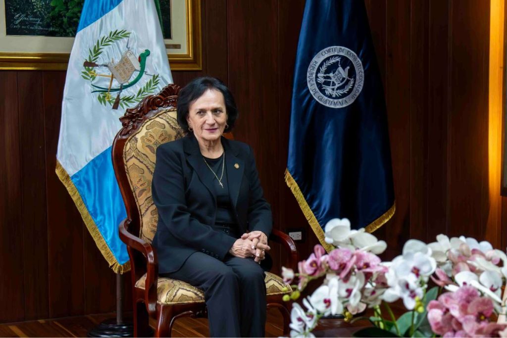 La presidenta de la CC, Anabella Morfín. Foto La Hora: CC.