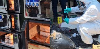 Costales con más de Q1 millón, caballos y 32 vehículos: los hallazgos del narcolaboratorio en zona fronteriza. Foto La Hora: PNC.