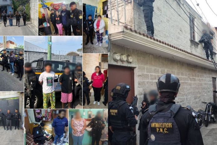 Desarticulan red criminal vinculada al tránsito internacional de precursores químicos. Foto La Hora: MP.
