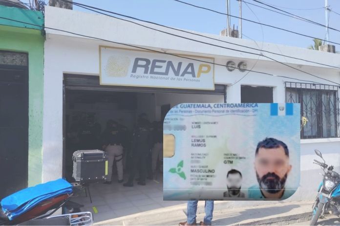 Trabajadores del Renap que facilitaron DPI falso a Fernando Farías son ligados proceso. Foto La Hora: RR.SS. / MP.