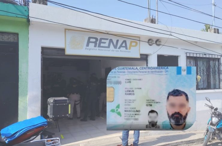 Trabajadores del Renap que facilitaron DPI falso a Fernando Farías son ligados proceso. Foto La Hora: RR.SS. / MP.